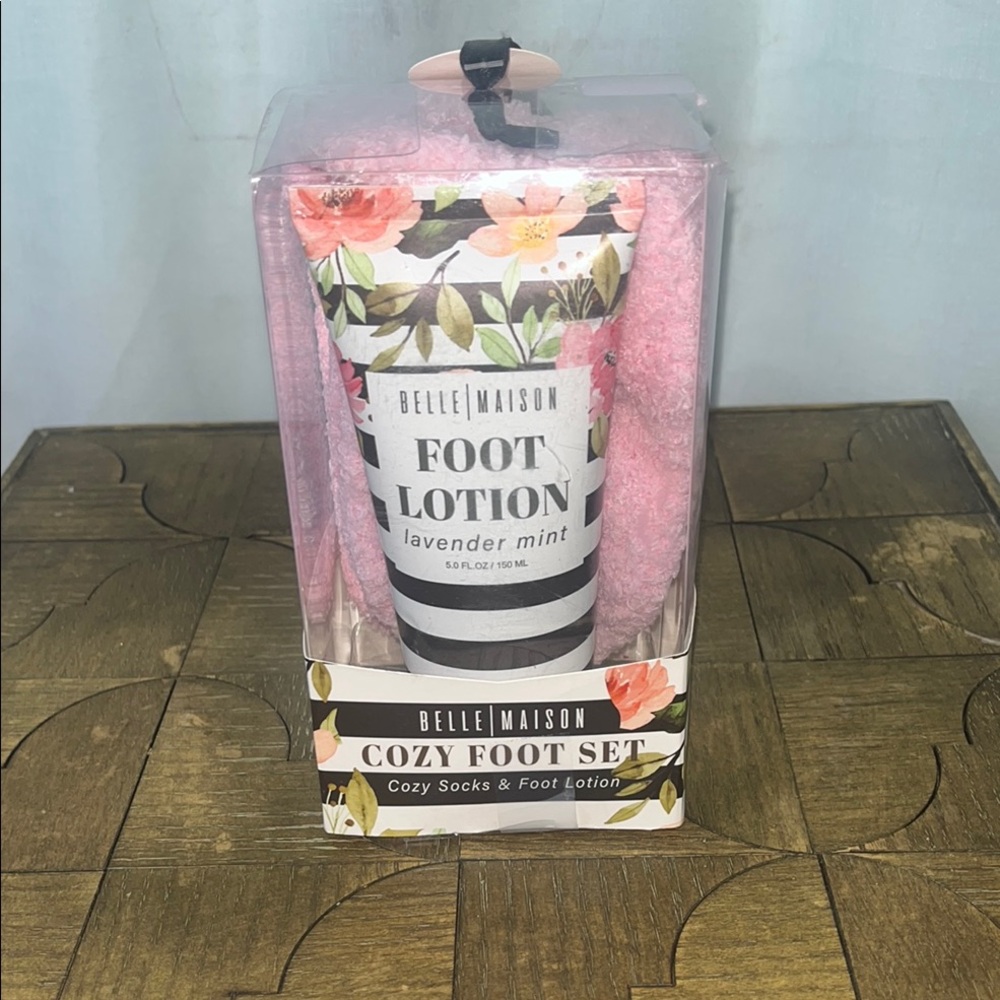 Belle Maison Lavender Mint Foot Care Set - Pink